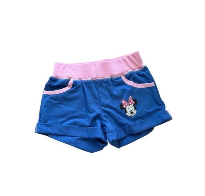 Disney Jogginghose Kurze Jogginghose für Mädchen, Minnie Maus, Blau oder Pink, Größe von Disney