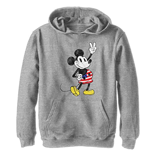 Disney Jungen American Mouse Hoodie, Sportlich Heather, XL von Disney