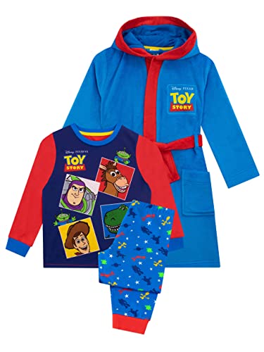 Disney Jungen Bademäntel Pyjama Toy Story Mehrfarbig 98 von Disney