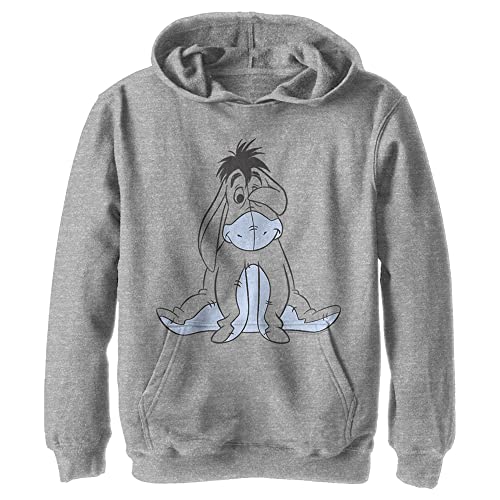 Disney Winnie The Pooh - Basic Sketch Eeyore YTH Hoodie Heather grey 9/11 von Disney