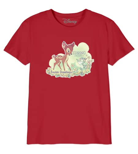 Disney Jungen Bodbambts002 T-Shirt, rot, 12 Jahre von Disney