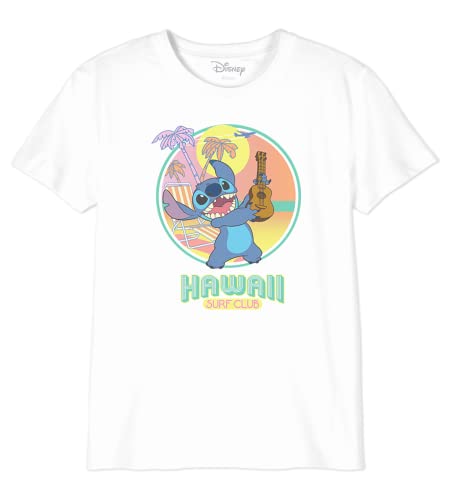 Disney Jungen Bodlilots014 T-Shirt, weiß, 12 Jahre von Disney