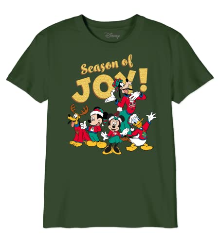 Disney Jungen Bodmickts083 T-Shirt, Vert, 12 Jahre von Disney