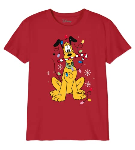 Disney Jungen Bodmickts085 T-Shirt, Rouge, 12 Jahre von Disney