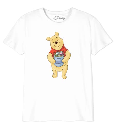 Disney Jungen Bodwinits006 T-Shirt, weiß, 14 Jahre von Disney