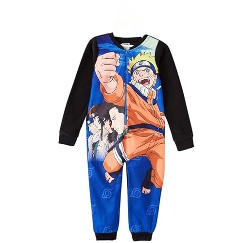 Disney Jungen Combinaison Polaire Naruto Garçon - 3 ans Pyjamaset, Marine, von Disney