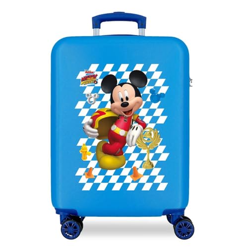 Disney Jungen Gepäck- Kindergepäck, Acrylnitril-Butadien-Styrol (ABS), Blau, 37 x 55 x 20 cms von Disney