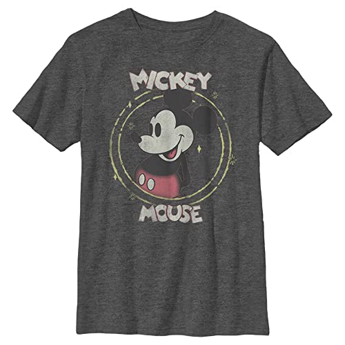 Disney Jungen Happy Mickey T-Shirt, XL von Disney