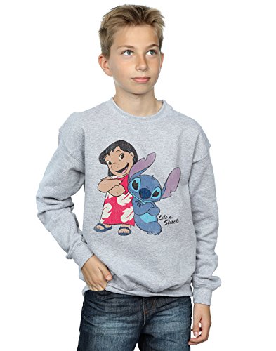Disney Jungen Lilo & Stitch Classic Lilo & Stitch Sweatshirt 7-8 Years Sport Grey Disney Jungen Lilo & Stitch Classic Lilo & Stitch Sweatshirt 7-8 Years Sport Grey von Disney