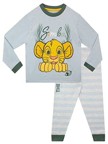 Disney Jungen Lion King Schlafanzug Blau 122 von Disney