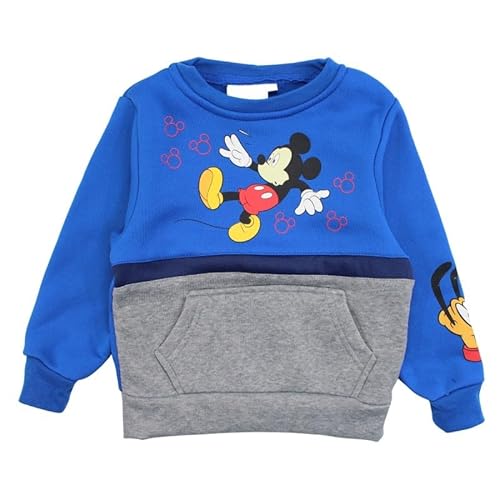 Disney Jungen Mic22-2558 S1 Pullover, blau, 6 Jahre von Disney