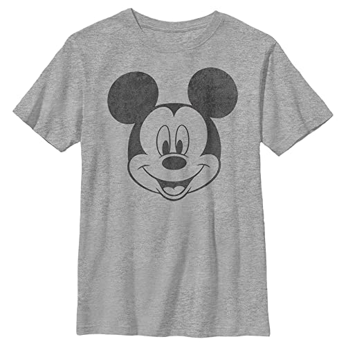 Disney Jungen Mickey Face T-Shirt, XL von Disney