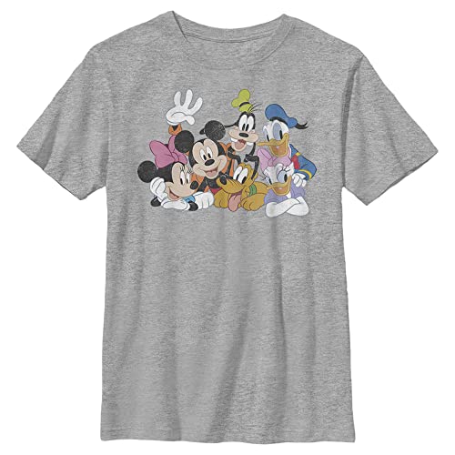 Disney Jungen Mickey Group T-Shirt, M von Disney