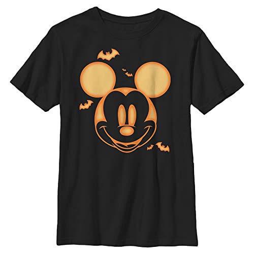 Disney Jungen Mickey Pumpkin T-Shirt, S von Disney