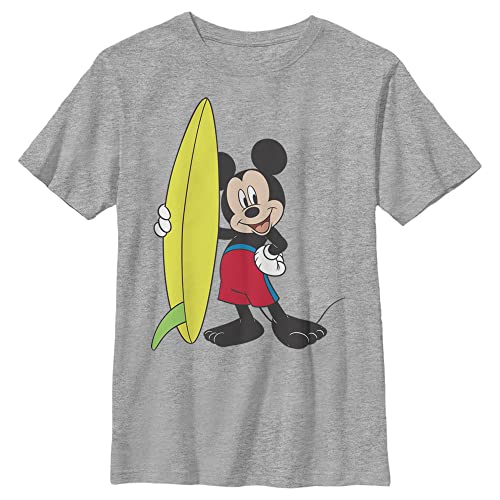 Disney Jungen Mickey Surf T-Shirt, S von Disney