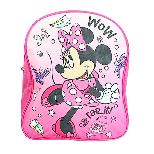 Disney Jungen Min23-1036 S1 Rucksack, Rosa von Disney