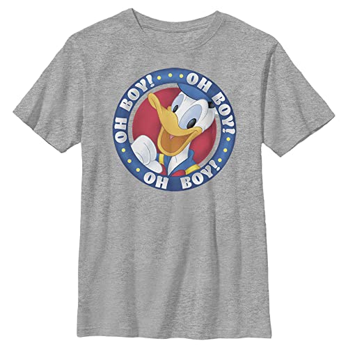 Disney Jungen Oh Boy Donald T-Shirt, L von Disney