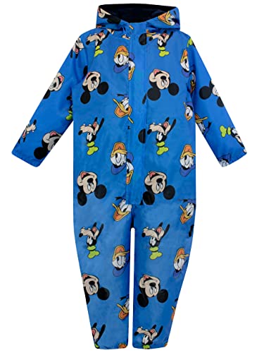 Disney Jungen Pfützenanzug Mickey Mouse Blau 110 von Disney