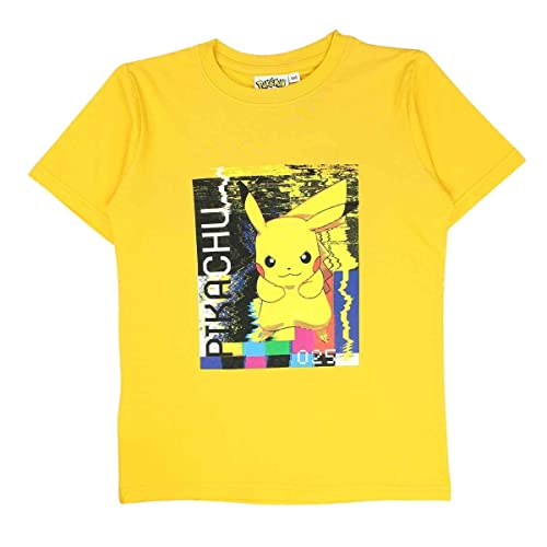 Disney Jungen Pok22-2109 S1 T-Shirt, Gelb, 14 Jahre von Disney