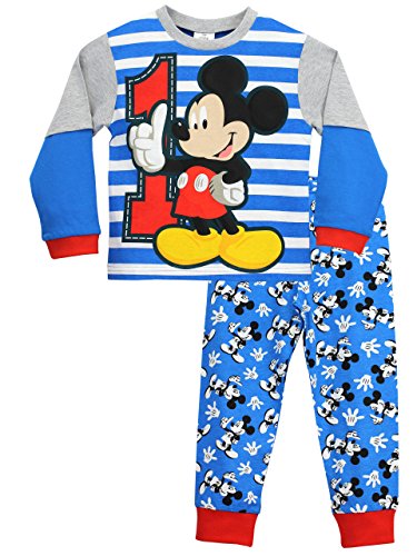 Disney Jungen Mickey Mouse Schlafanzug Mehrfarbig 92 von Disney