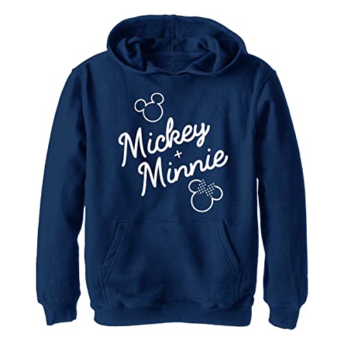 Disney Jungen Signed Together Hoodie, Marineblau Heather, M von Disney