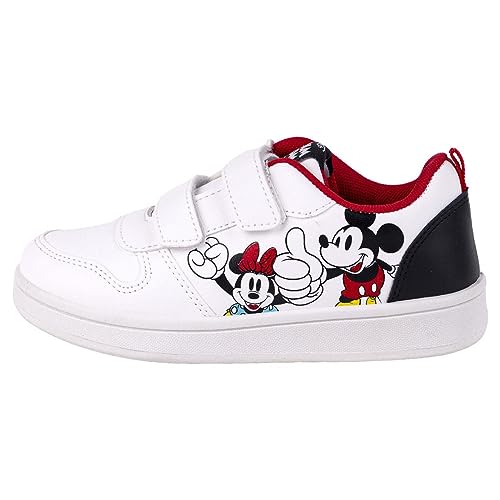 Disney Jungen Unisex Kinder Hausschuhe Sneaker, weiß, 26 EU von Disney