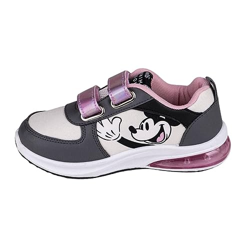 Disney Jungen Unisex Kinder Minnie Mouse Sneaker, bunt, 25 EU von Disney