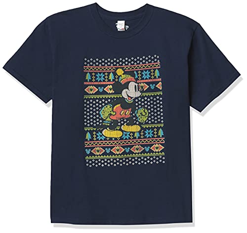 Disney Mickey Classic - Vtg Mickey Sweater YTH Crew neck Navy blue 140 von Disney