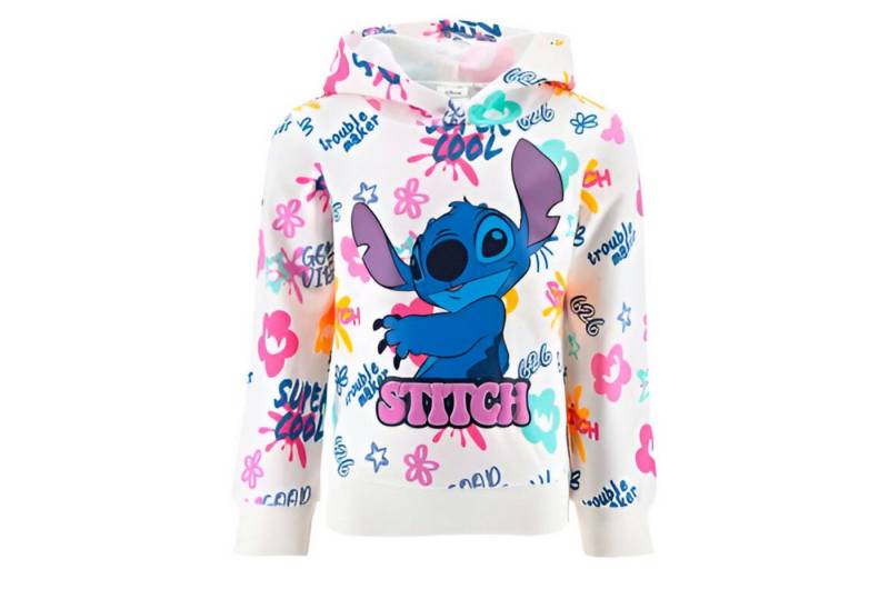 Disney Kapuzenpullover Disney Lilo u Stitch Mädchen Hoodie Kapuzenpullover Pullover Gr. 98 bis 128 von Disney