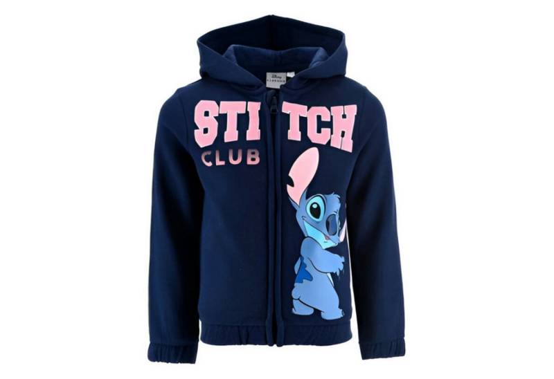 Disney Kapuzenpullover Disney Lilo u Stitch Mädchen Hoodie Pullover Gr. 98 bis 128 von Disney
