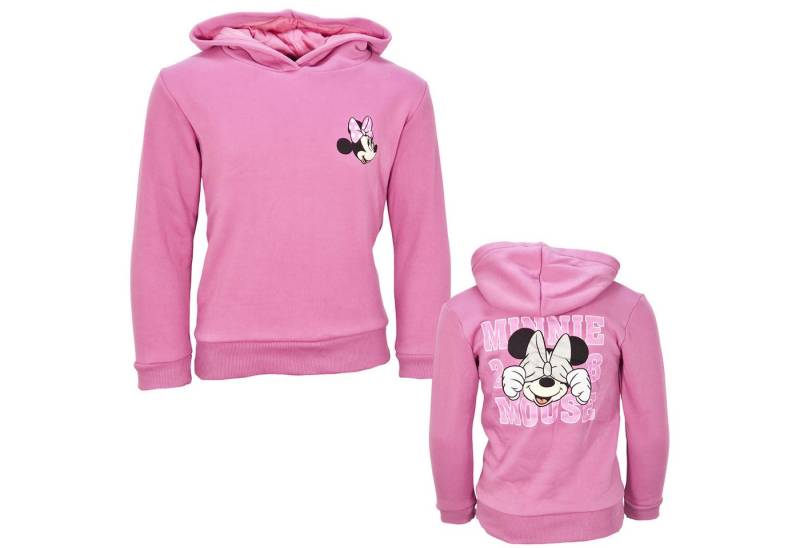 Disney Kapuzenpullover Disney Minnie Maus Mädchen Kinder Kapuzen Hoodie Pullover Pulli Gr. 92 bis 128 von Disney