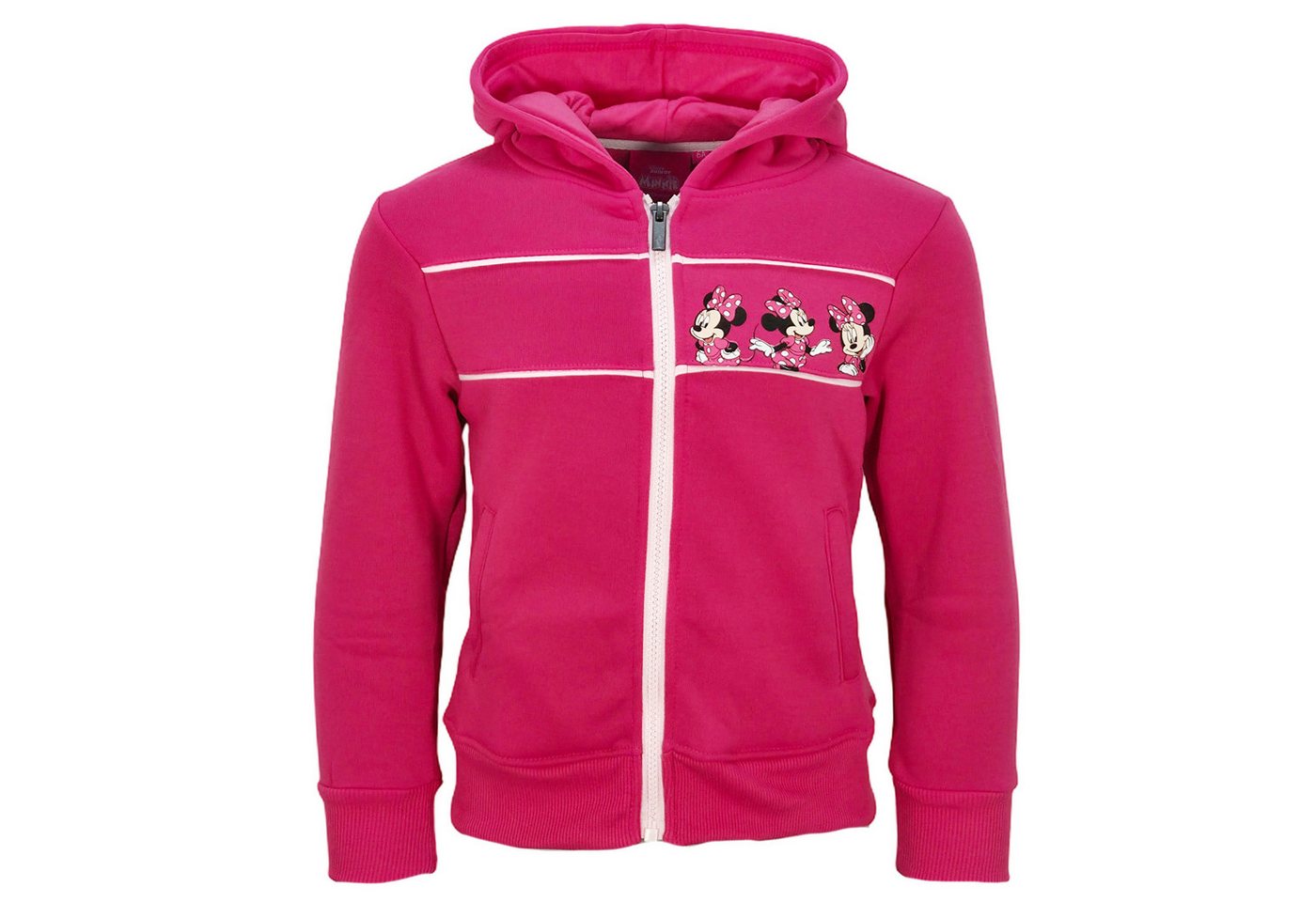 Disney Kapuzenpullover Disney Minnie Maus Mädchen Kinder Kapuzen Hoodie Pullover Pulli Gr. 92 bis 128 von Disney