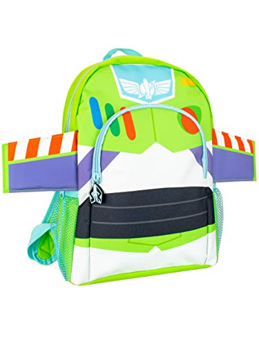 Disney Kinder-Rucksack Toy Story Buzz Lightyear, Grün, Grün, Taille unique, Kinderrucksack von Disney