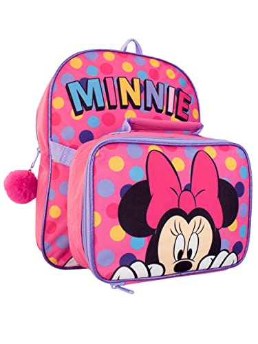 Disney Kinder Rucksack und Lunchtasche Rosa Minnie Mouse von Disney