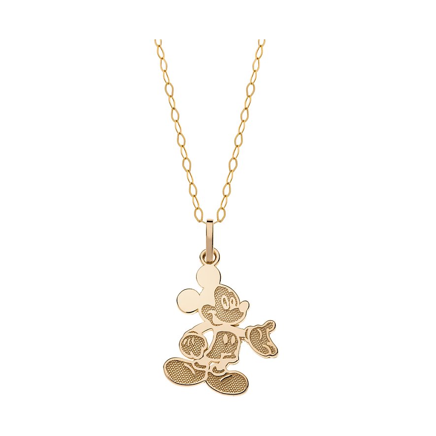 Disney Kinderkette Mickey Mouse C75035L 375er Gelbgold von Disney