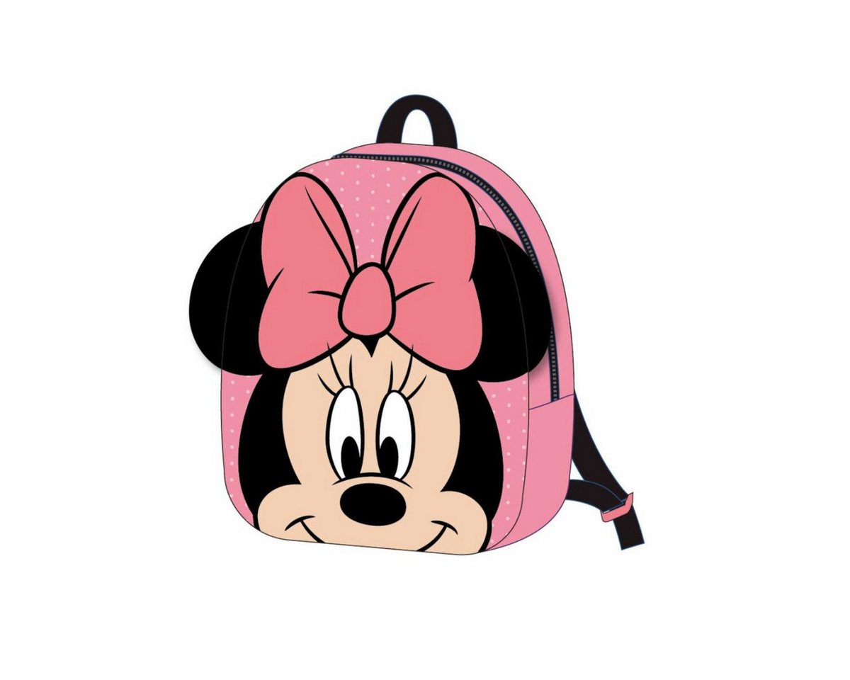 Disney Kinderrucksack Disney Minnie Bow Plüschrucksack, Tasche 22 cm (1-tlg) von Disney