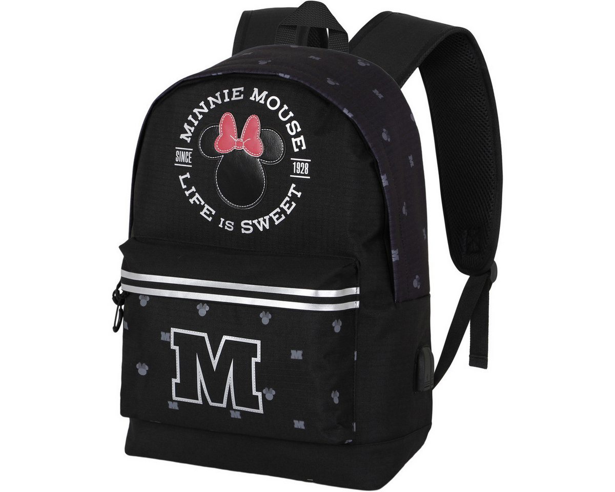 Disney Kinderrucksack Minnie Mouse Symbol-Silver HS Unisex Kinder von Disney