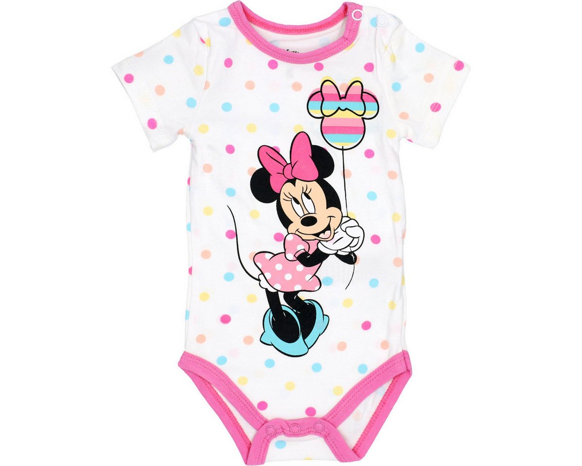 Disney Kurzarmbody Luftballon Mädchen (1-tlg) Babybody mit kurzen Ärmeln, Bodysuit, Babybody, Einteiler, Basic-Body von Disney