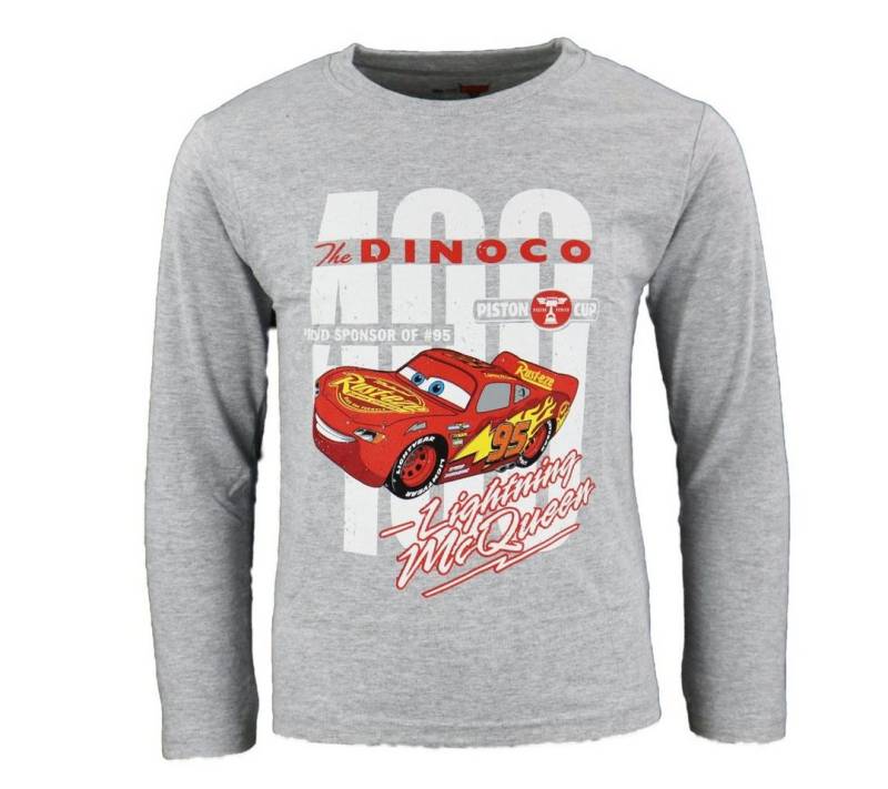 Disney Langarmshirt Disney Cars Lightning McQueen Kinder langarm T-Shirt Gr. 98 bis 128 von Disney