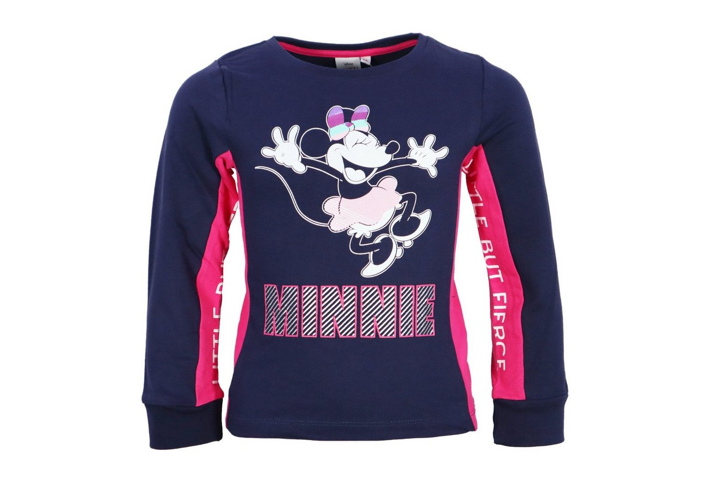 Disney Langarmshirt Disney Minnie Maus Kinder Mädchen langarm T-Shirt Shirt Gr. 98 bis 128, Baumwolle von Disney