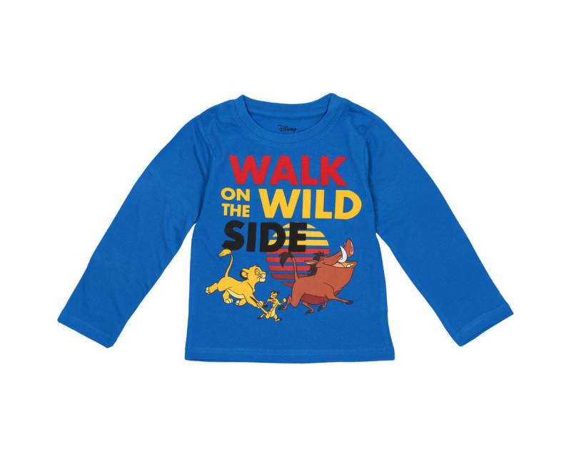 Disney Langarmshirt König der Löwen Unisex Kinder Pullover, Sweatshirt, Pulli, Shirt, Longsleeve von Disney
