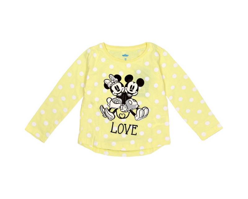 Disney Langarmshirt Mickey & Minnie XT Unisex Kinder Pullover, Sweatshirt, Pulli, Shirt, Longsleeve von Disney
