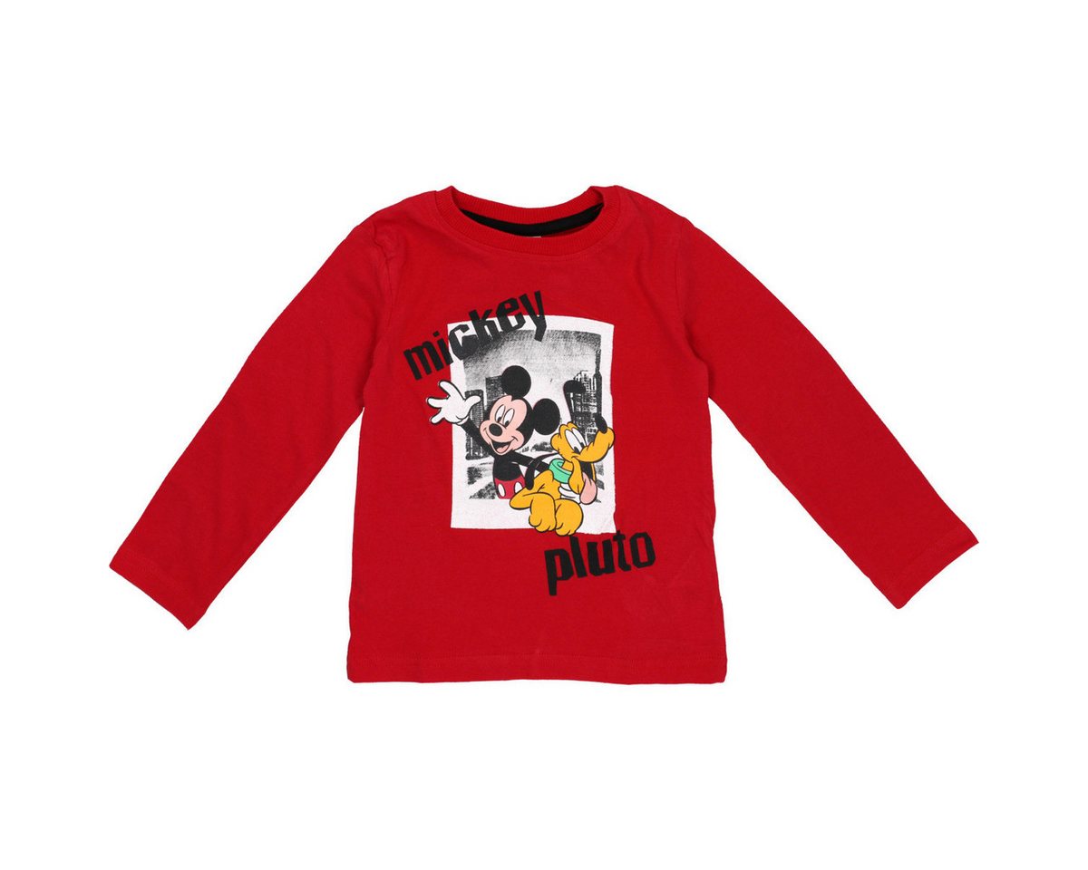 Disney Langarmshirt Minnie Mouse Unisex Kinder Pullover, Sweatshirt, Pulli, Shirt, Longsleeve von Disney