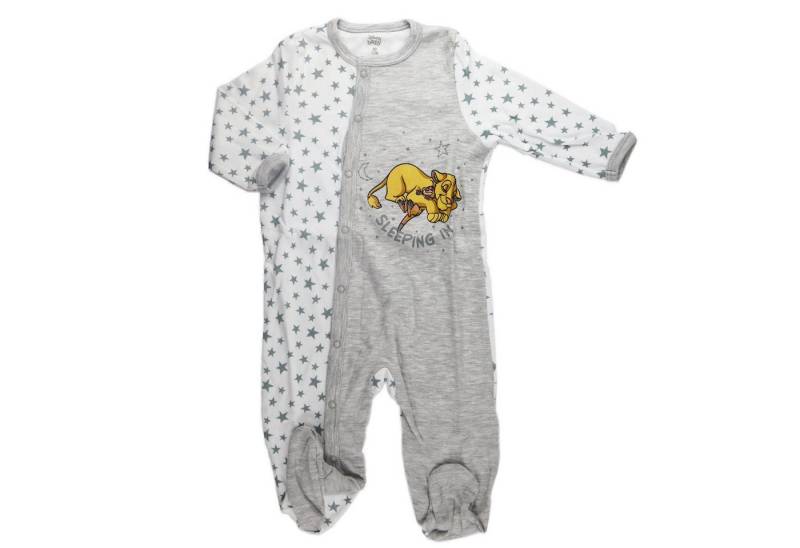 Disney Langarmwickelbody Disney König der Löwen Simba Baby Strampler Einteiler von Disney