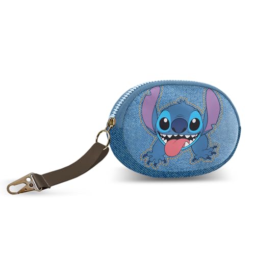 Disney Lilo und Stitch Updown-Pill Portemonnaie, Blau, 12,5 x 9 cm von Disney