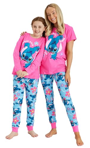 Disney Lilo & Stitch Mädchen & Damen Mini Me Schlafanzug Family Matching, Mädchen, 11-12 Jahre von Disney