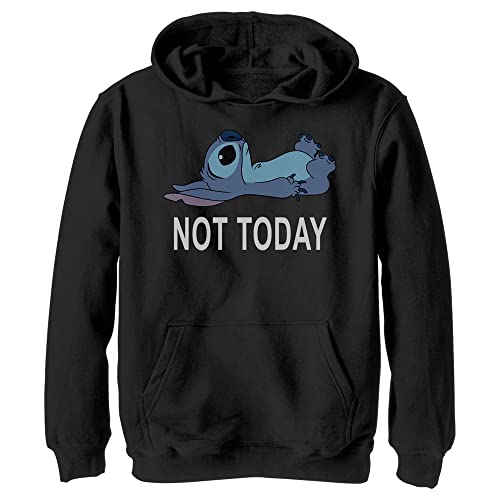 Disney Lilo & Stitch - Not Today YTH Hoodie Black 9/11 von Disney