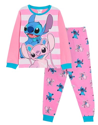 Disney Mehrfarbiger Lilo & Stitch-Pyjama für Mädchen, 5–6 Jahre von Disney