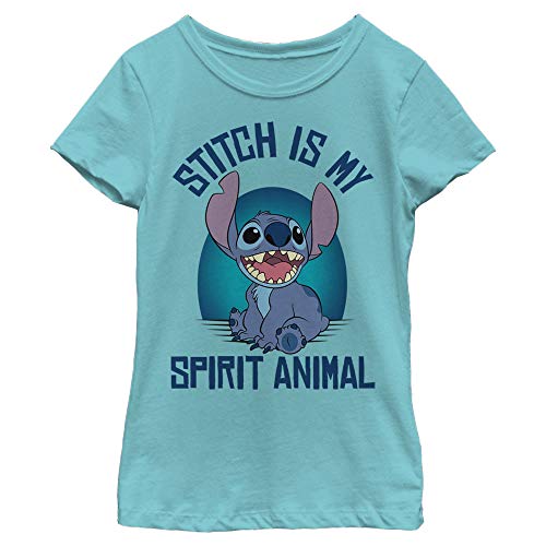 Disney Lilo & Stitch - Spirit Stitch Kids Crew neck Atoll Blue 116 von Disney