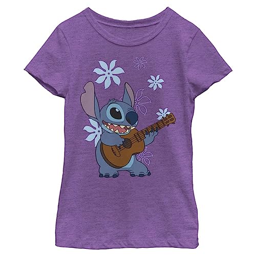Disney Lilo & Stitch - Stitch Flowers Kids Crew neck Purple 140 Disney Lilo & Stitch - Stitch Flowers Kids Crew neck Purple 140 von Disney
